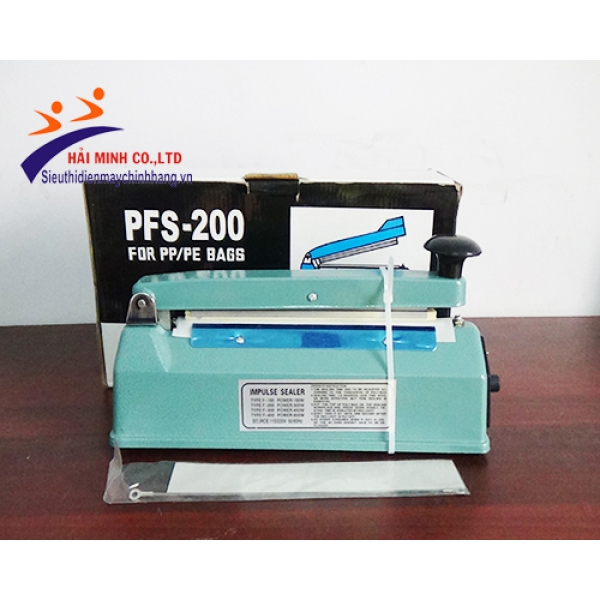 Máy hàn miệng túi PFS-200 (Vỏ thép)